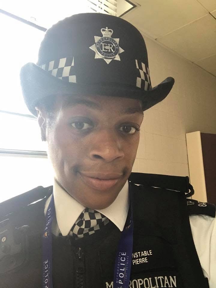 Nadine Pierre-Miller in Metropolitan Police uniform